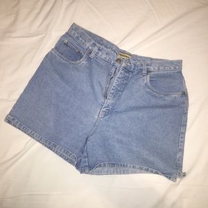 Vintage High Waist Denim Mom Short